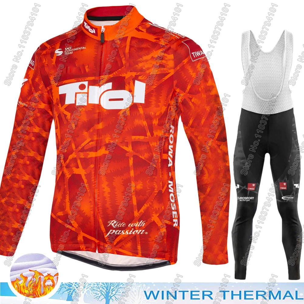 Bib Long Sleeve - Tirol Team 2024 Cycling Jersey Set