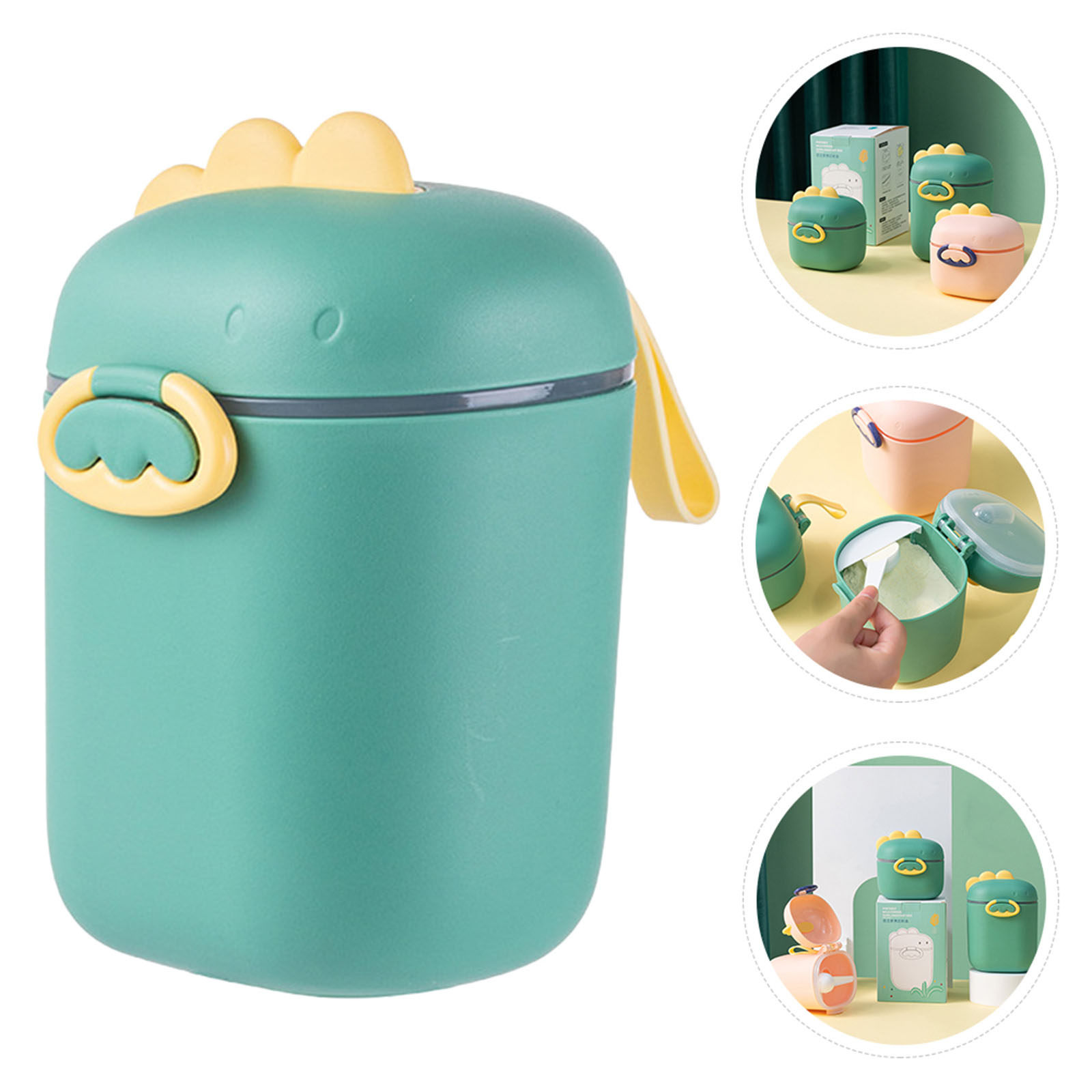 Baby Food Dispenser - Milk Powder Box Secure Material Baby