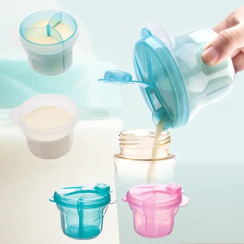 Baby Food Equipment - 3-grid Portable Formula Dispenser for Infant