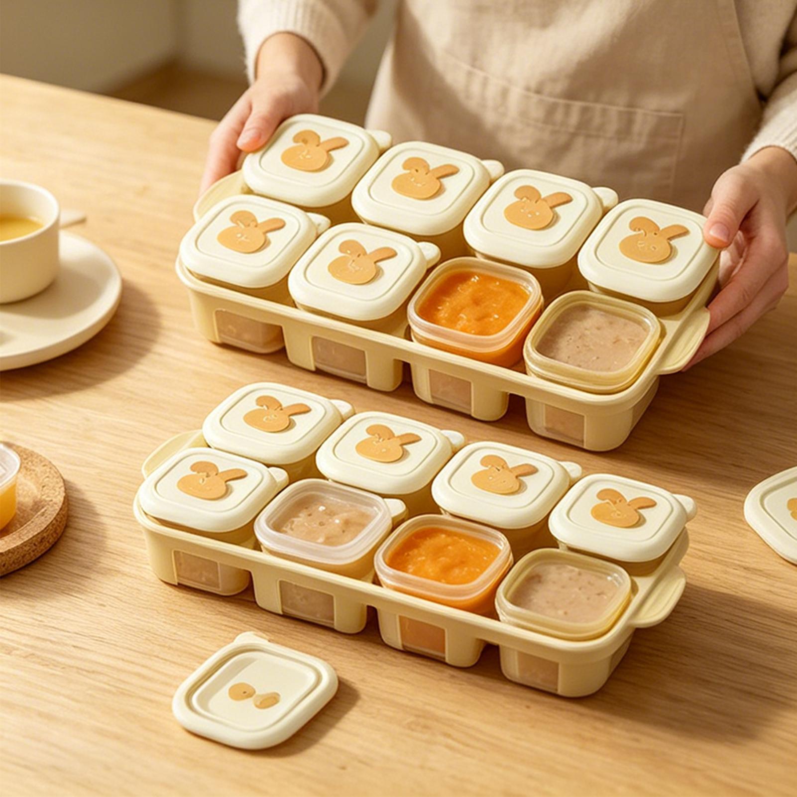 Cube Food Freezer Tray Kids Yo - đánh giá và giá Baby Food Tray