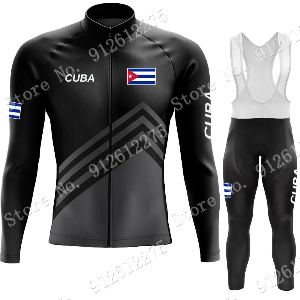 Cuba Cycling Jersey Set Cyclin - đánh giá và giá Bib Long Sleeve