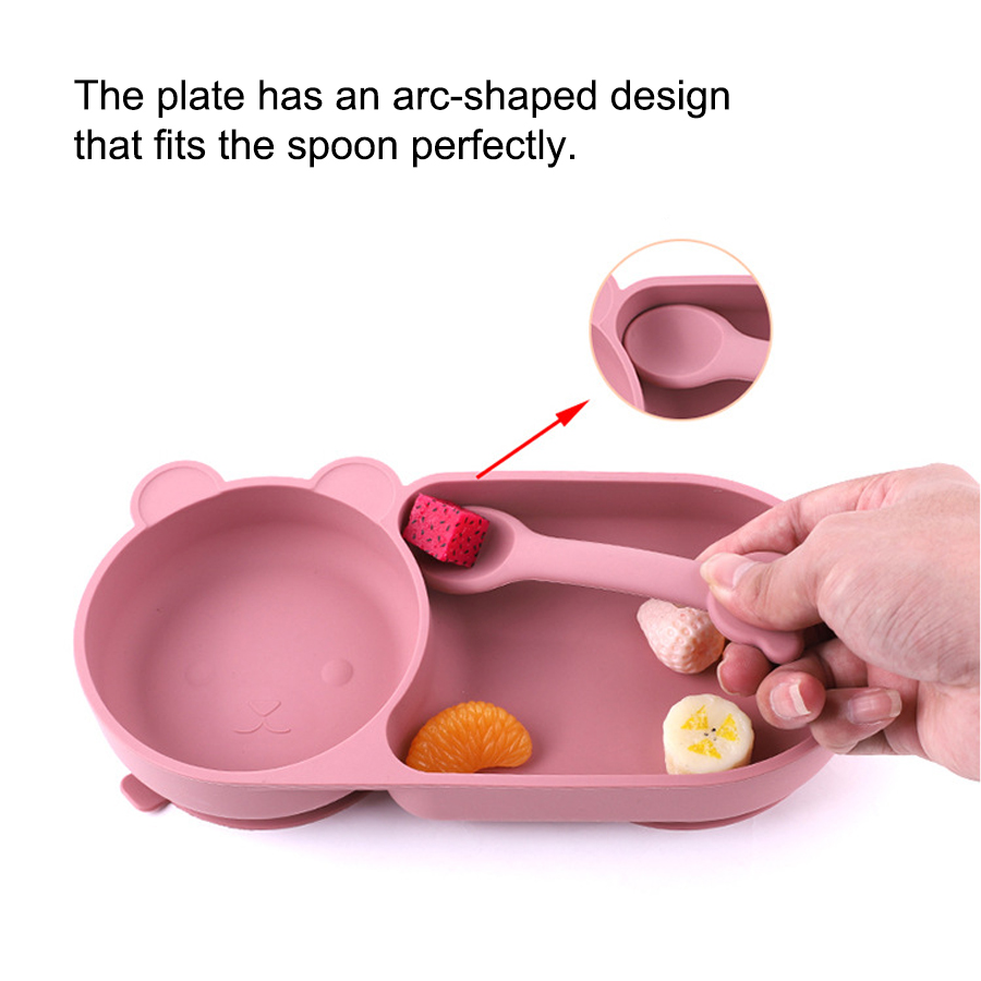 Baby Silicone Suction Cup Bowl - đánh giá và giá Baby Food Tray
