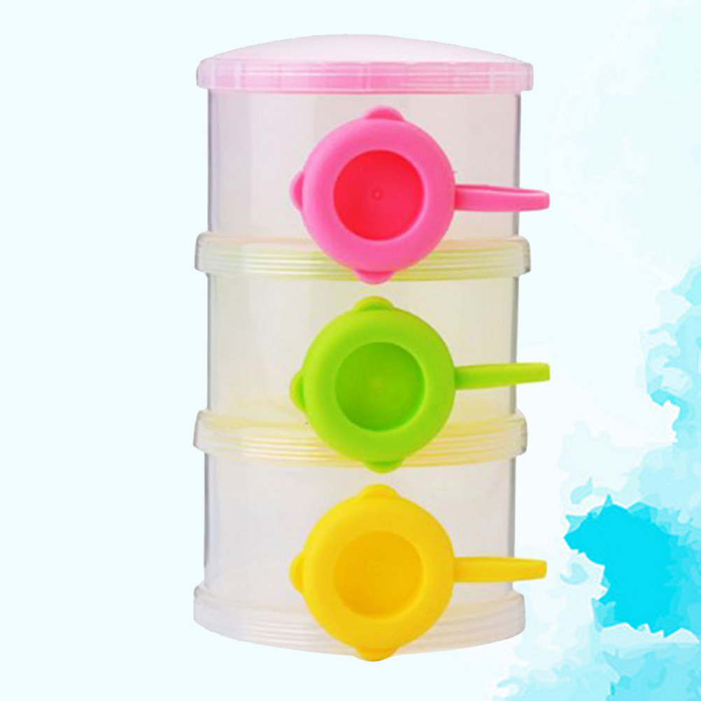 3 Layers Portable Milk Powder  - đánh giá và giá Baby Food Dispenser