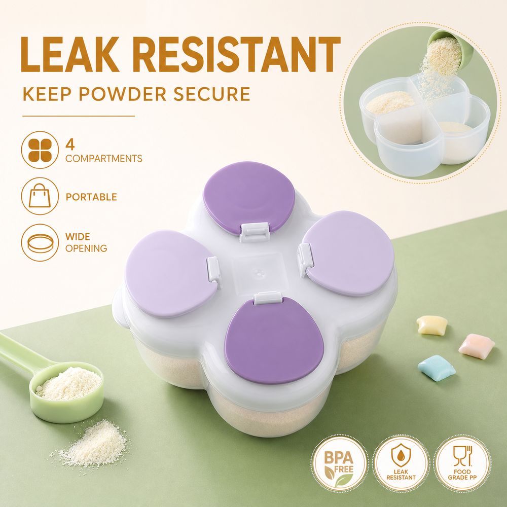 Partitioned Formula Dispenser  - đánh giá và giá Baby Food Dispenser