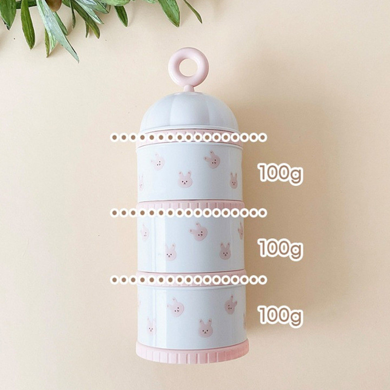 Cute Bear Milk Powder Box Baby - đánh giá và giá Baby Food Dispenser