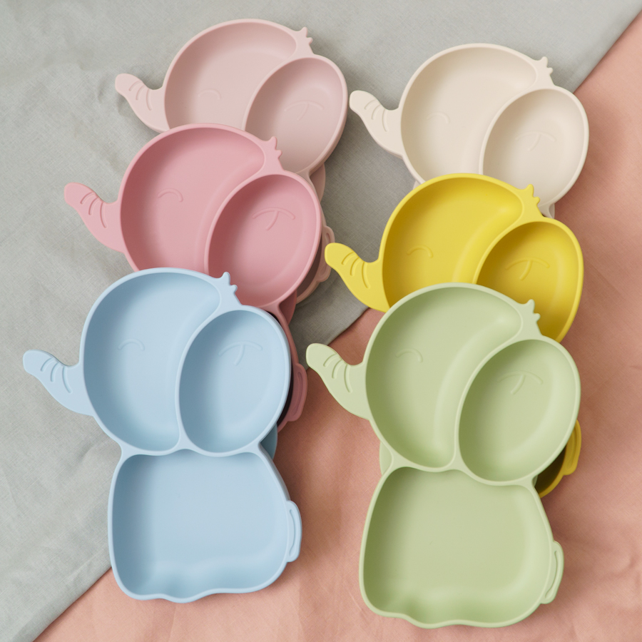 1PCS Baby Silicone Dining Dish - đánh giá và giá Baby Food Tray