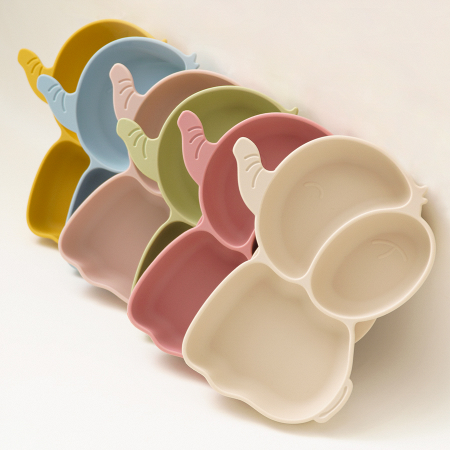 1PCS Baby Silicone Dining Dish - đánh giá và giá Baby Food Tray
