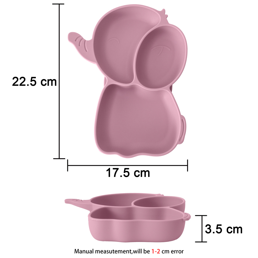 1PCS Baby Silicone Dining Dish - đánh giá và giá Baby Food Tray