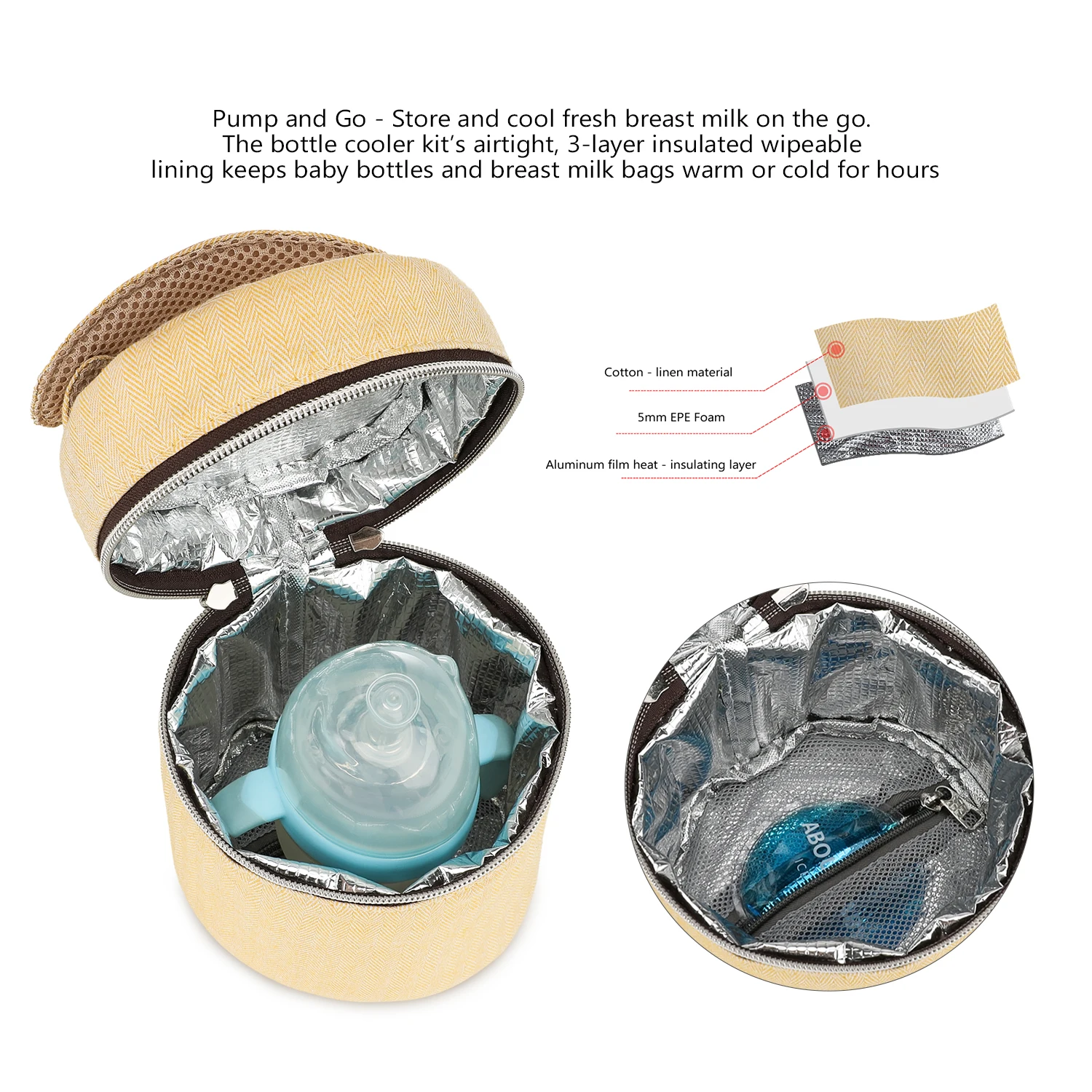 Bottle bag waterproof constant - đánh giá và giá Baby Food Equipment