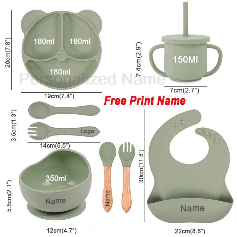 Feeding Set Silicone For Baby  - đánh giá và giá Baby Food Equipment