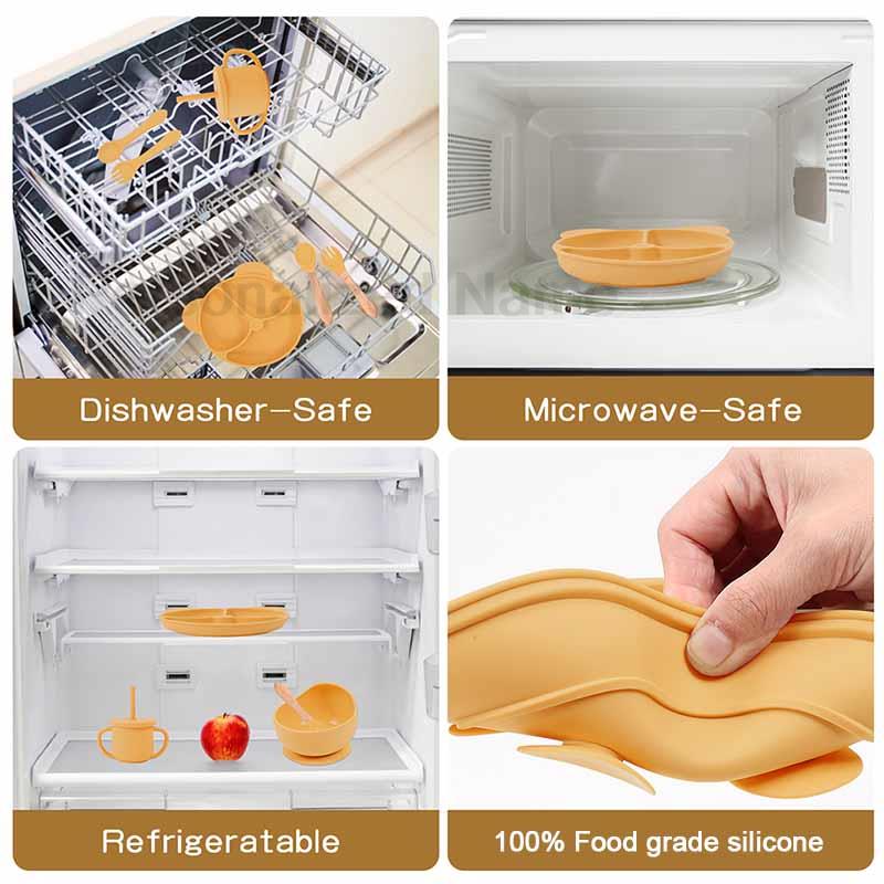 Feeding Set Silicone For Baby  - đánh giá và giá Baby Food Equipment